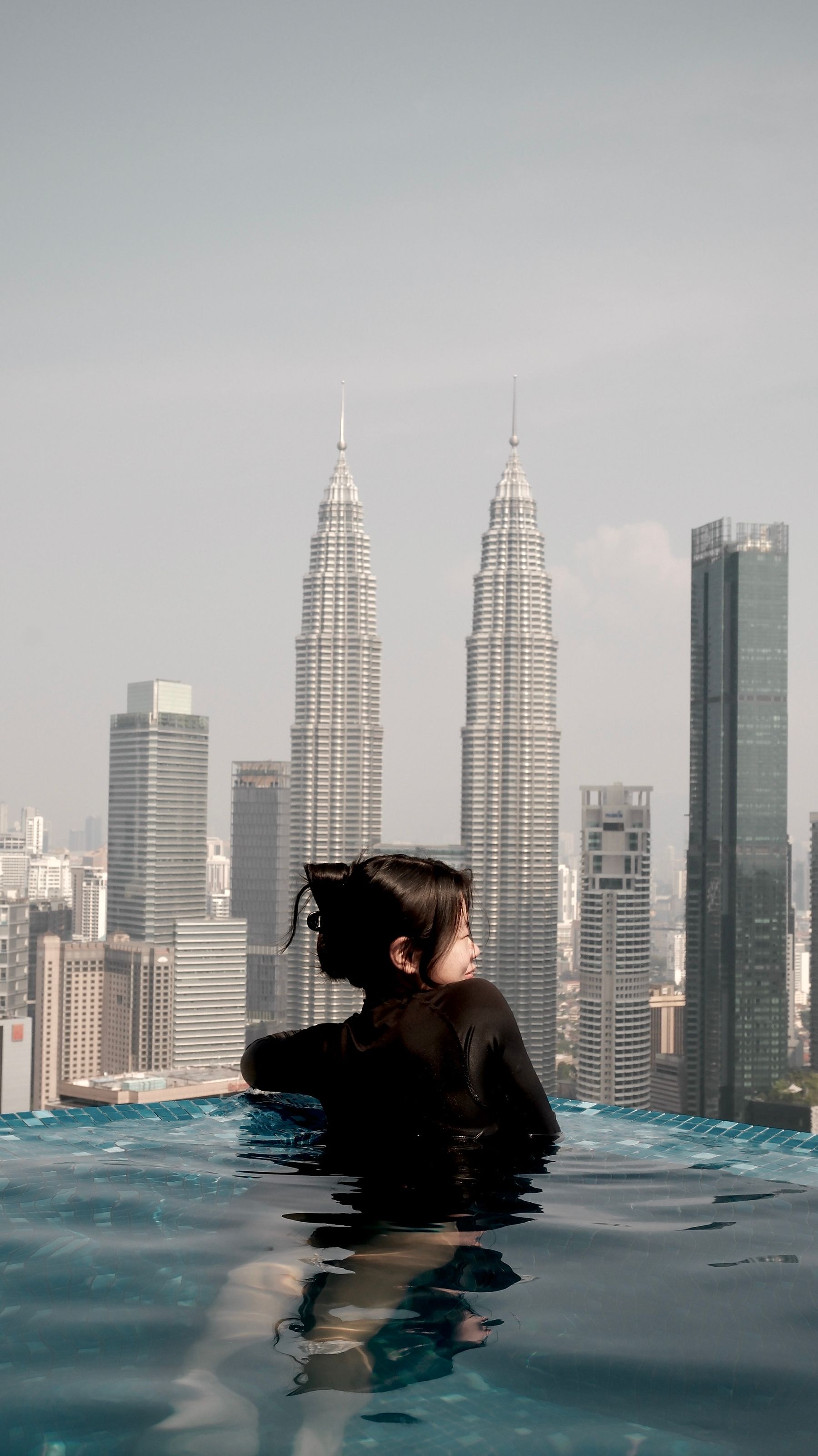 View from floors 21 to 32
